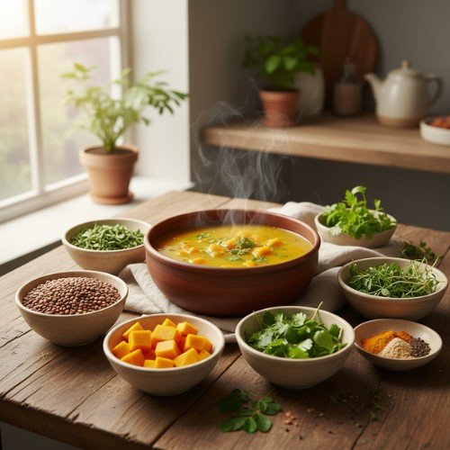 Traditional Ayurvedic Soup Mixes for Health